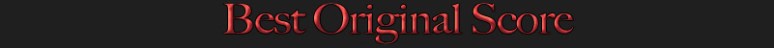 Best Original Score