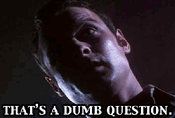 thats a dumb question.