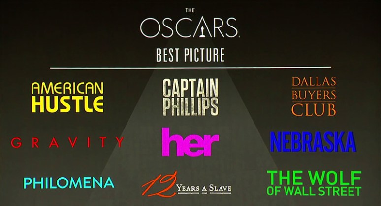 2014 Best Picture Nominees